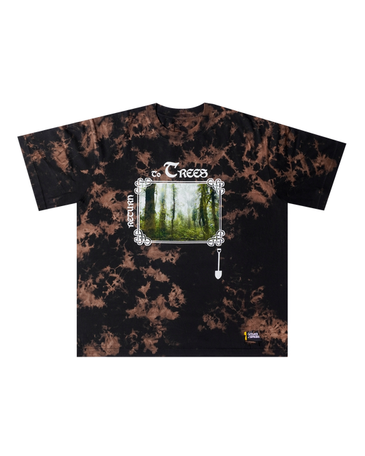 Return To Trees Earth Tie-Dye Tee
